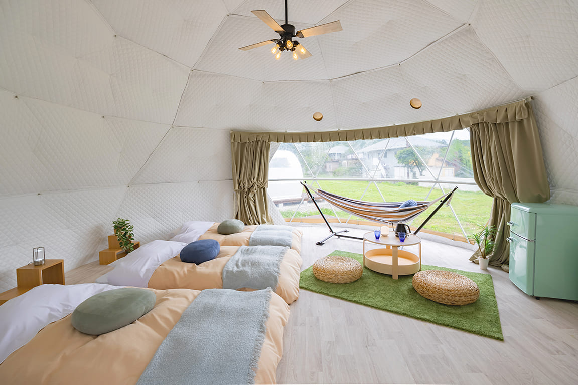 Private forest domes